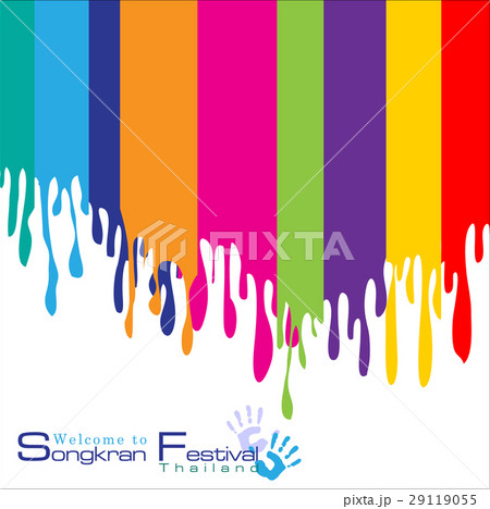 Abstract background Songkran Festival. 29119055