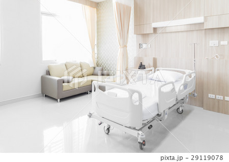 Hospital room with beds and comfortable medical  29119078