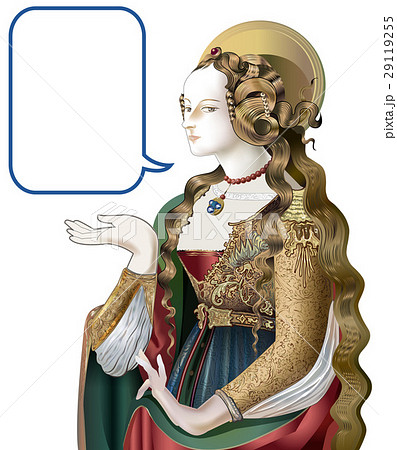 古典絵画の貴婦人 29119255