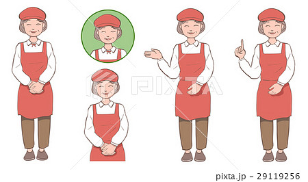 店員のおばさん 店員のおばさん 29119256