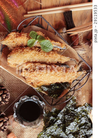 shishamo fried with sause is a delicious shishamo fried with sause is a delicious 29119533