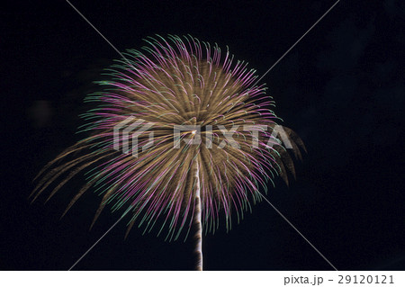 大石田まつり最上川花火大会 10号玉 Oishida festival Fireworks 29120121