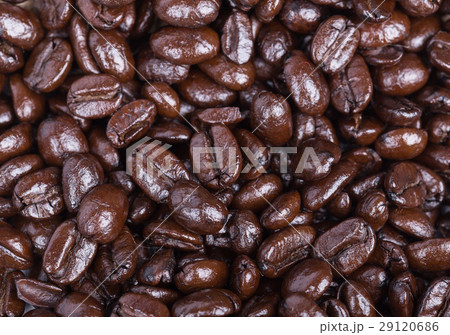Roasted Coffee Beans background texture Roasted Coffee Beans background texture 29120686