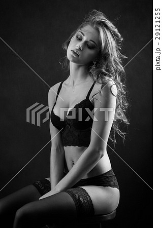 woman in lingerie woman in lingerie 29121255