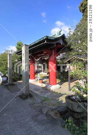 四国別格二十霊場第14番札所「常福寺（椿堂）」鐘楼門 29121296