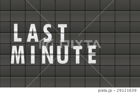 Flightboard Last Minute 29121639