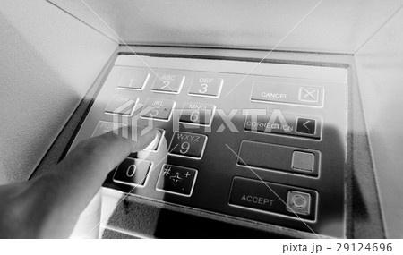ATM error problem or out of service concept. 29124696