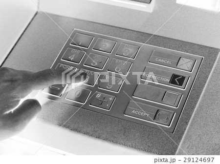 ATM error problem or out of service concept. 29124697