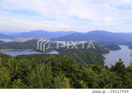 梅丈岳から見る世久見湾と三方五湖 29127434