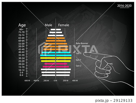 Hand Pointing 2016-2020 Population Pyramids Graphs 29129133