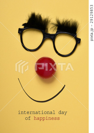 funny face and text international day of happiness funny face and text international day of happiness 29129853
