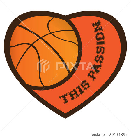 Isolated basketball emblem Isolated basketball emblem 29131395