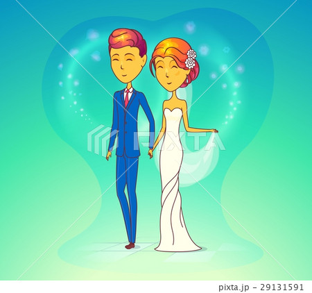 Wedding ceremony with husband and wife 29131591