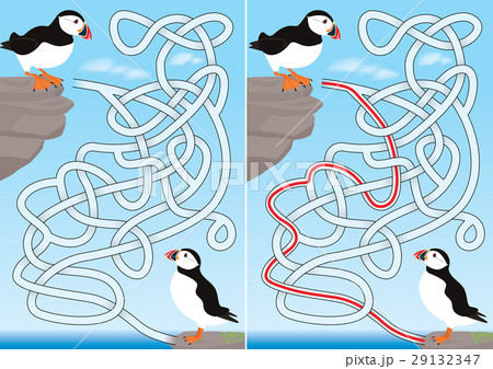 Puffin maze Puffin maze 29132347