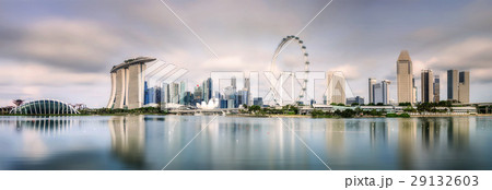 Singapore Skyline and view of Marina Bay Singapore Skyline and view of Marina Bay 29132603