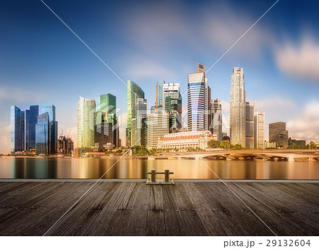 Singapore Skyline and view of Marina Bay Singapore Skyline and view of Marina Bay 29132604