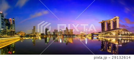 Singapore Skyline and view of Marina Bay Singapore Skyline and view of Marina Bay 29132614