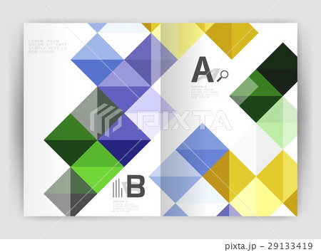 Vector square minimalistic abstract background 29133419