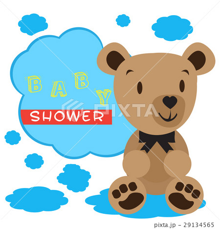 Baby shower card 29134565