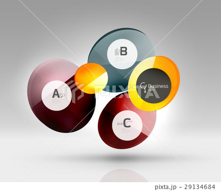 Circle abstract background Circle abstract background 29134684