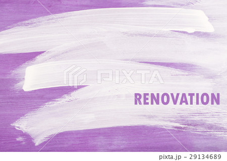 White strokes on violette wooden background. 29134689
