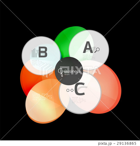 Geometrical abstract infographics banner template 29136865