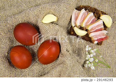 Easter eggs on a beautiful background 29146293