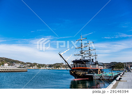 伊豆　下田の観光船　黒船　サスケハナ 29146394