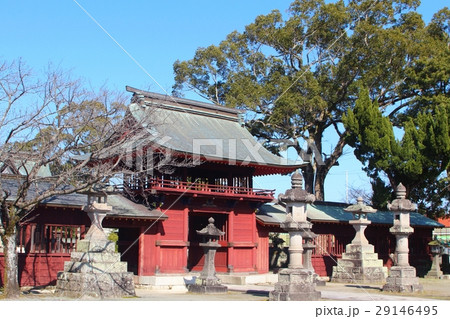 素盞鳴神社の楼門 素盞鳴神社の楼門 29146495