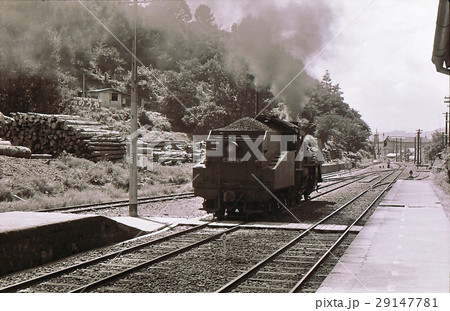 昭和44年　小海線のｃ56蒸気機関車 29147781