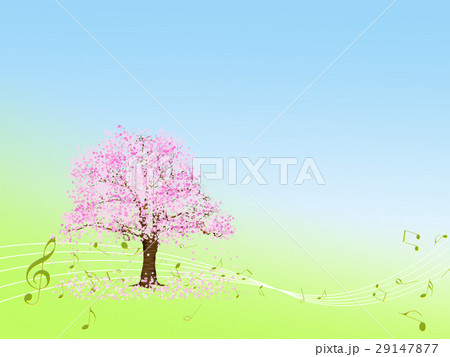 譜面　音楽　桜 29147877