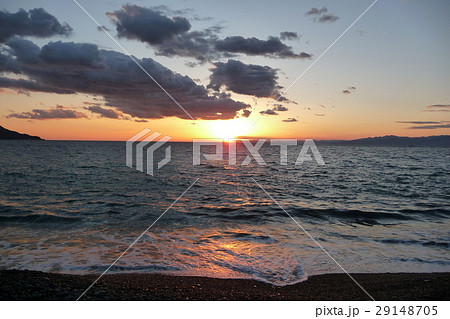 千本浜海岸の夕日 千本浜海岸の夕日 29148705