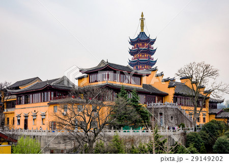 Jiming temple in Nanjing China Jiming temple in Nanjing China 29149202