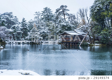 雪の兼六園 雪の兼六園 29149374