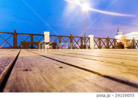 Landscape of a pier at night Landscape of a pier at night 29150055