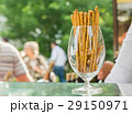 bread sticks with sesame in a glass 29150971