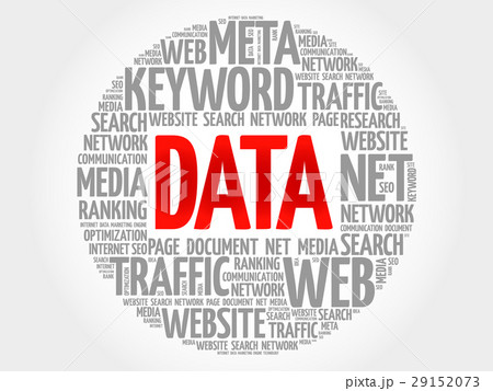 DATA word cloud collage DATA word cloud collage 29152073