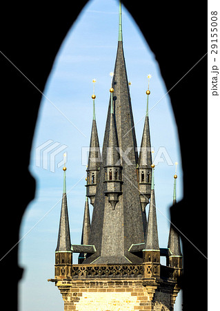 tower of Church of Our Lady before Tyn 29155008