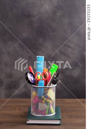 Stationery items with notebook 29155233
