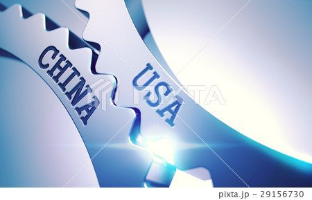 Usa China - Text on Mechanism of Metal Gears. 3D. 29156730