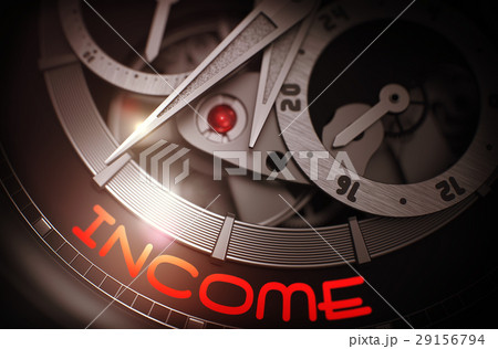 Income on the Mechanical Watch Mechanism. 3D. 29156794