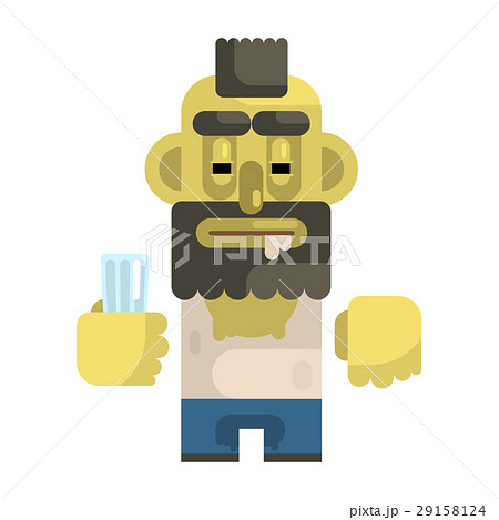 Alcoholic With Glass And Mohawk, Revolting 29158124