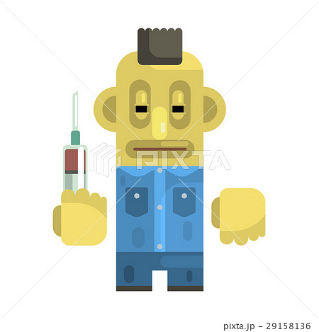 Junkie With Syringe And Mohawk, Revolting Homeless 29158136