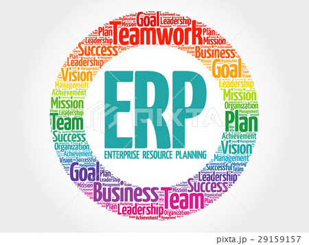 ERP - Enterprise Resource Planning circle 29159157