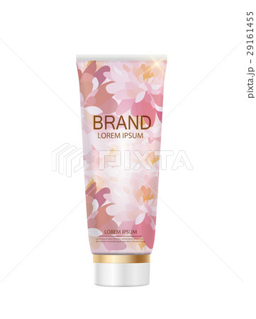 Hand Care Cream Bottle, Tube Template for Ads or Hand Care Cream Bottle, Tube Template for Ads or 29161455