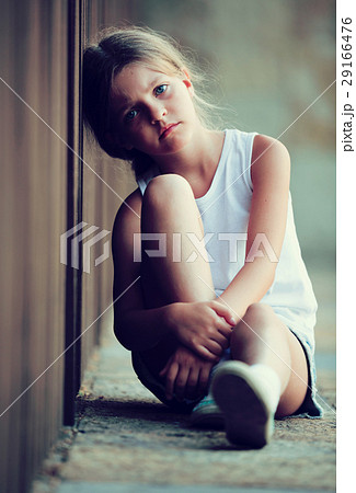 alone worried girl alone worried girl 29166476