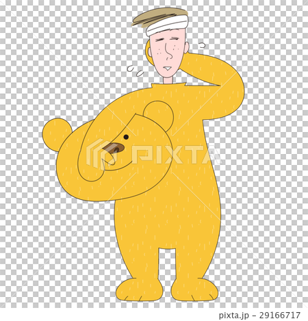 着ぐるみとってのイラスト素材