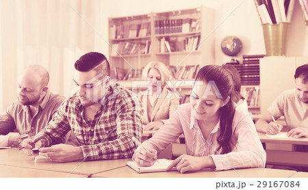 Students at extension courses Students at extension courses 29167084