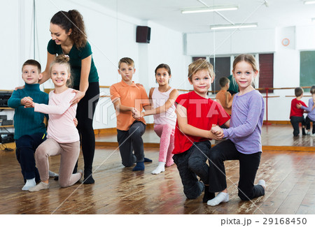 Children dancing pair dance 29168450