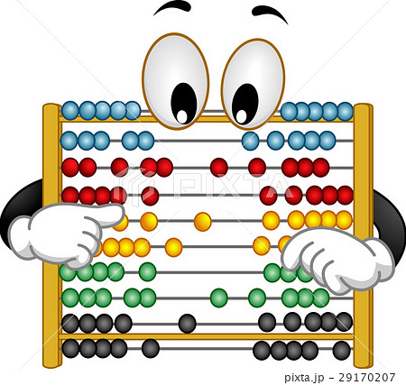 Mascot Abacus Rearrange Beads 29170207